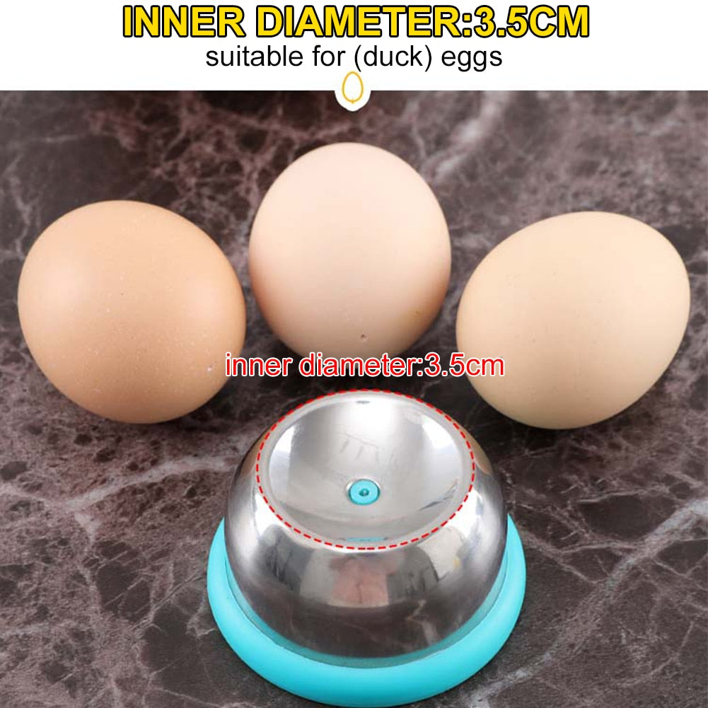  Jawbush Stainless Steel Egg Piercer With Sturdy Base
